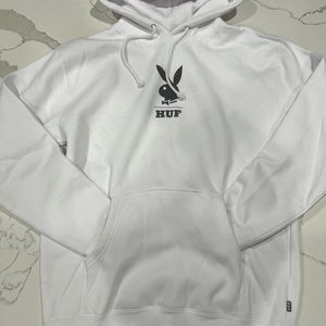 Playboy x Huf White Hoodie